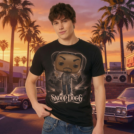 Snoop Dogg Collectible 2022 Funko Pop! Rocks Snoop Dogg T-Shirt Size Large