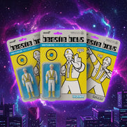 Beastie Boys 2026 Super7 ReAction Figures - Ad-Rock, MCA & Mike D (Intergalactic Crossing Guard)