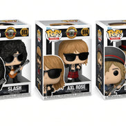 Guns N Roses 2026 Funko Pop! Rocks Axl Rose Slash Duff McKagan NM/MT Set #51 #514 #515