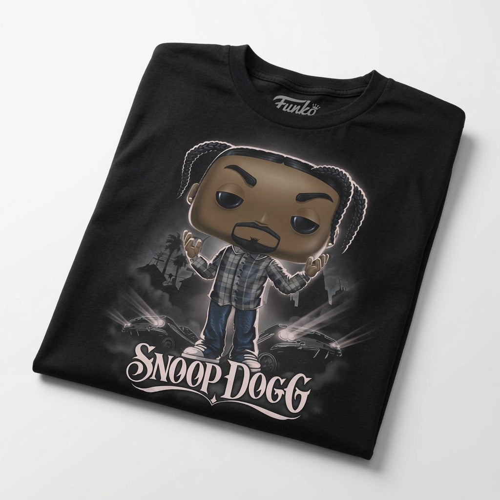 Snoop Dogg Collectible 2022 Funko Pop! Rocks Snoop Dogg T-Shirt Size Large
