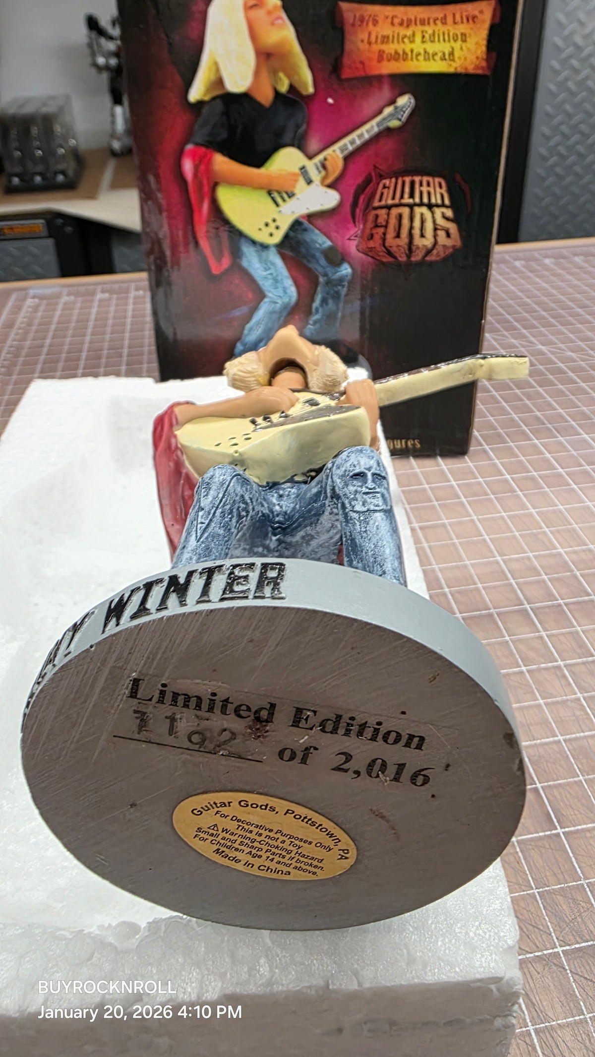 Johnny Winter 2013 Guitar Gods 