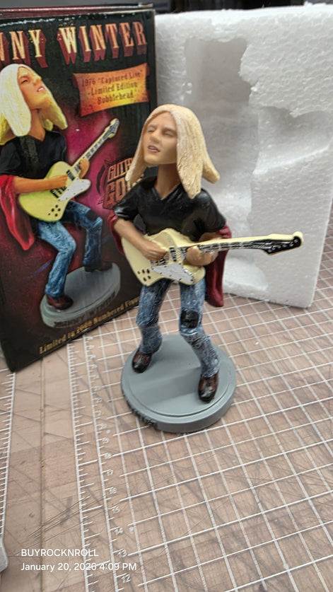 Johnny Winter 2013 Guitar Gods "1976 Captured Live" Bobblehead