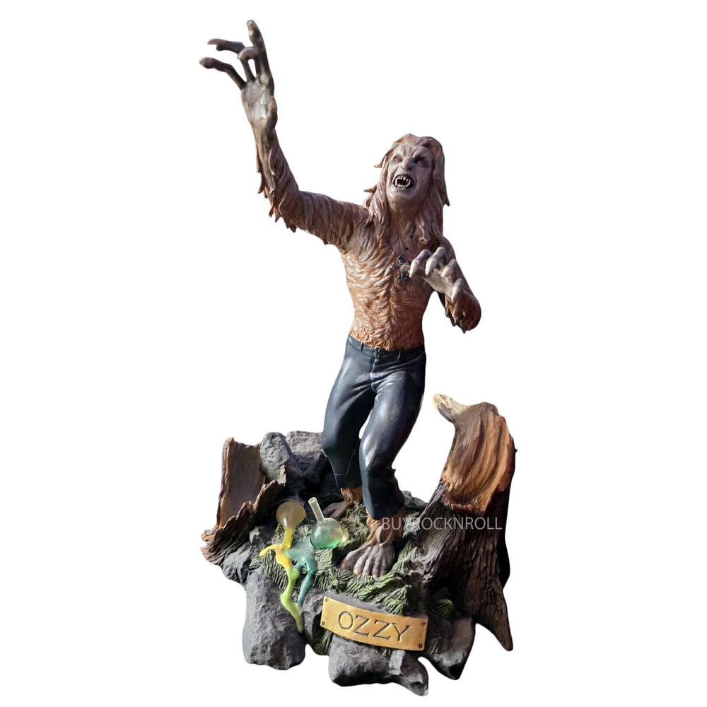 Black Sabbath Collectible 2009 Top Shelf Ozzy Osbourne Statue - Sealed Worn Box