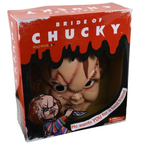 Bride of Chucky Movie Collectible 2016 Mezco Child's Play Chucky Doll Mask