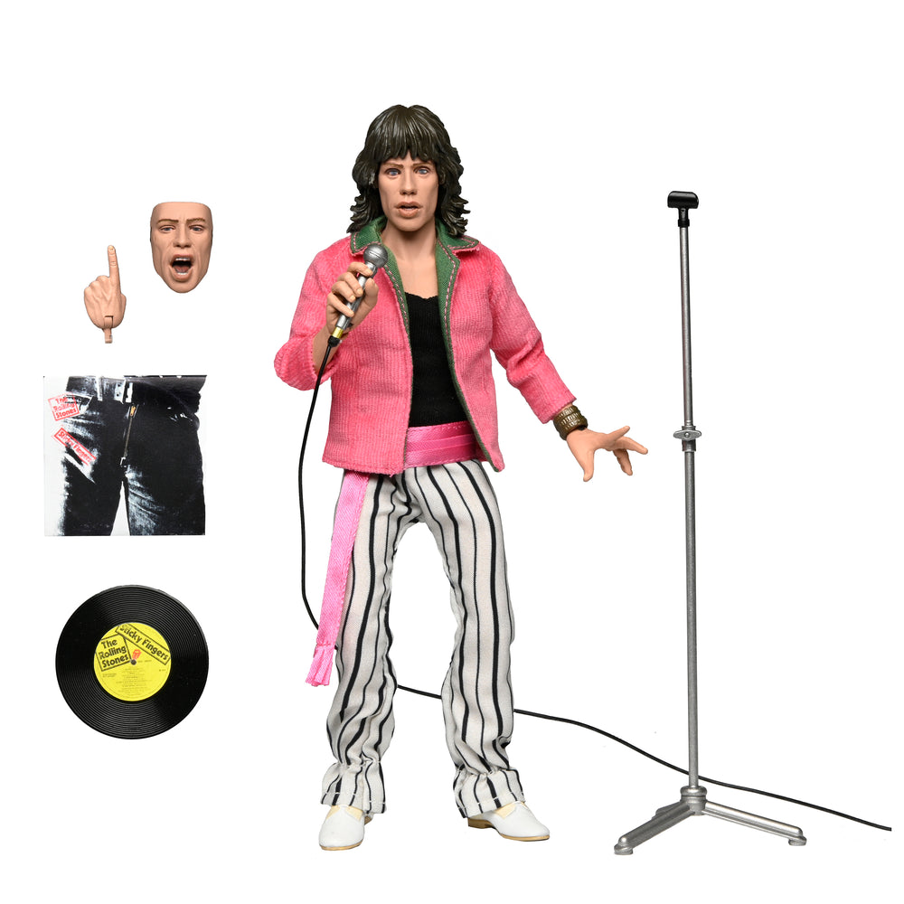 PRE-ORDER - Rolling Stones Collectible 2026 NECA Mick Jagger (1975) 8" Clothed Action Figure