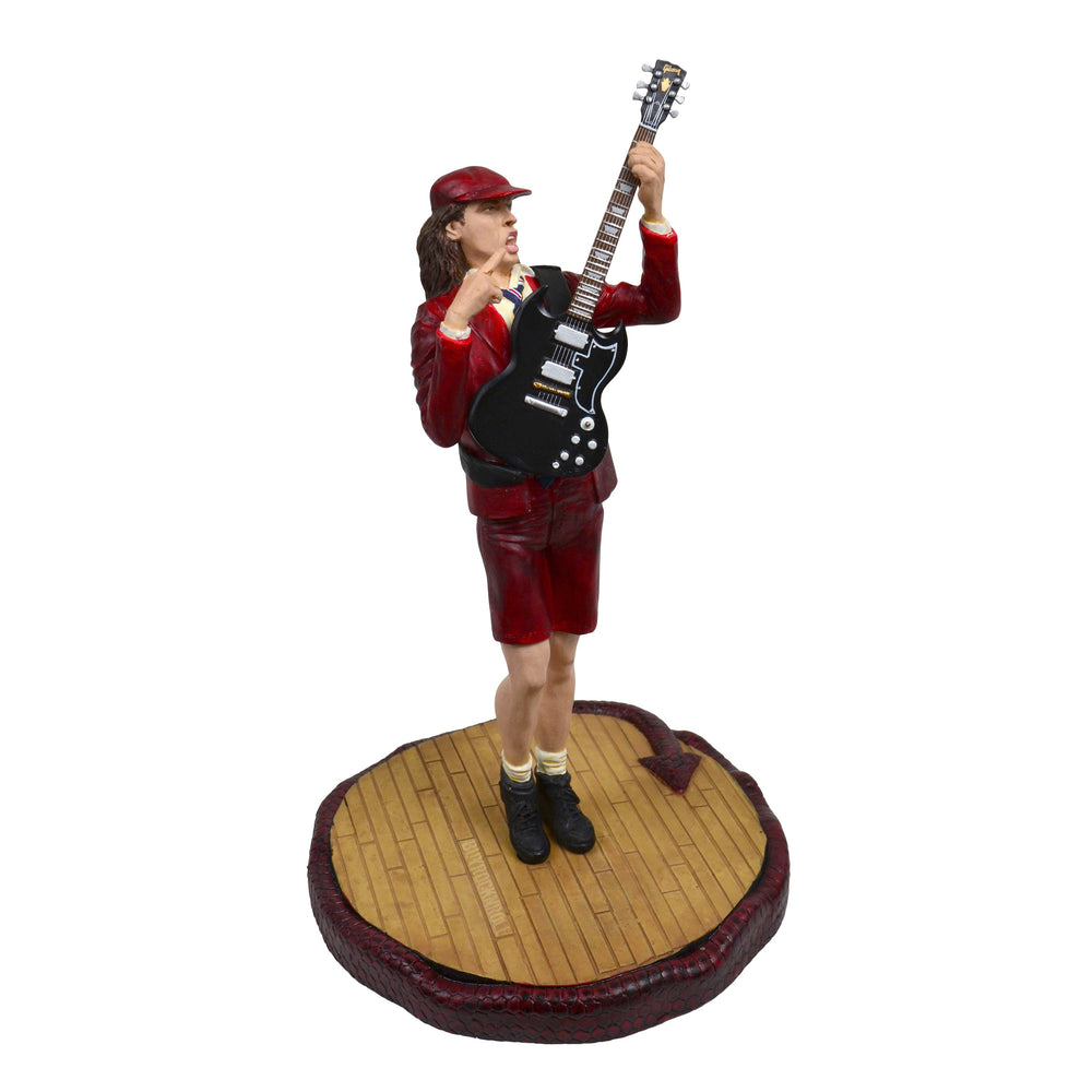 SOLD OUT! AC/DC Collectible 2008 KnuckleBonz Rock Iconz Guitar Hero Angus Young Statue