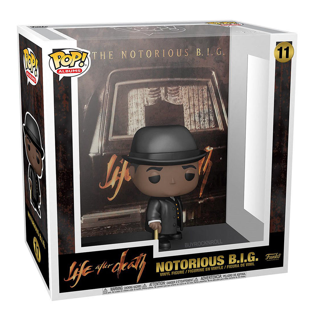 Biggie Smalls Collectible 2021 Handpicked Funko Pop! Albums Life After Death Notorious B.I.G Figure #11