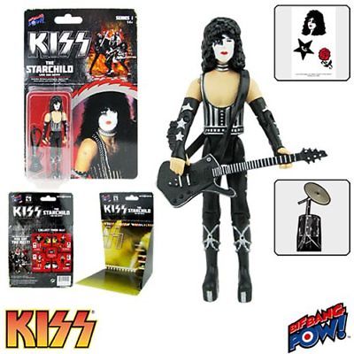 KISS Collectible2015 Bif Bang Pow Love Gun Starchild Paul Stanley 3 3/4" Figure