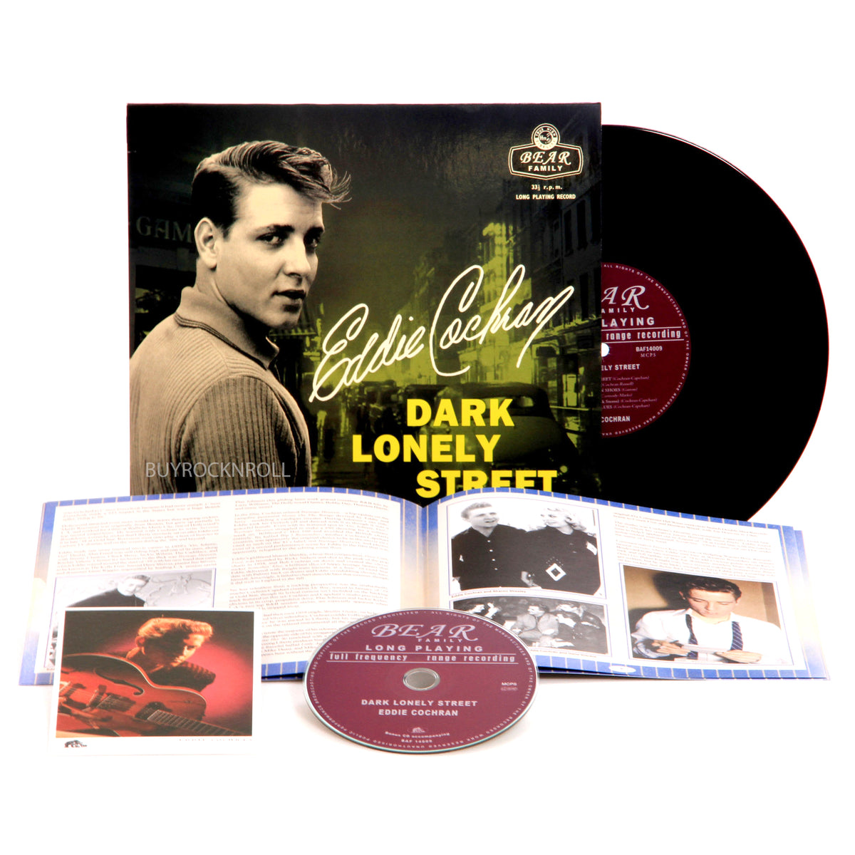 Eddie Cochran 2020 Dark Lonely Street Commemorative Record Vinyl Album 10