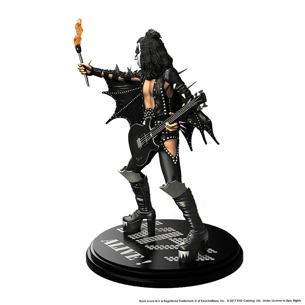 KISS Collectible 2017 KnuckleBonz Rock Iconz Alive Gene Simmons Demon Statue Low Number #37