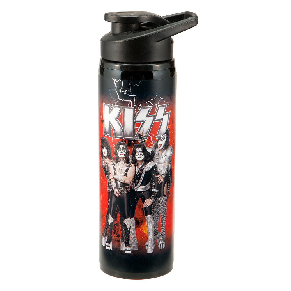 KISS Collectible 2010 Vandor Destroyer Figures Stainless Steel Water Bottle