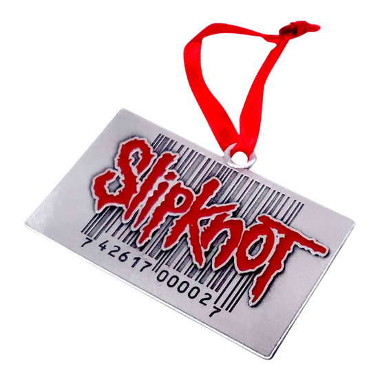 Slipknot Collectible: Barcode 742617000027 Christmas Holiday Ornament