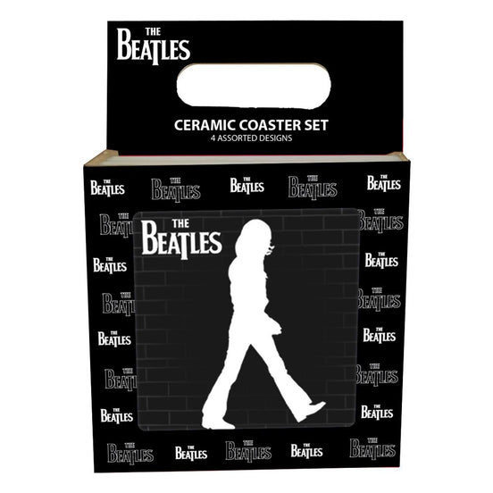 The Beatles Collectible 2018 50th Anniversary Abbey Road Coasters Set of 4