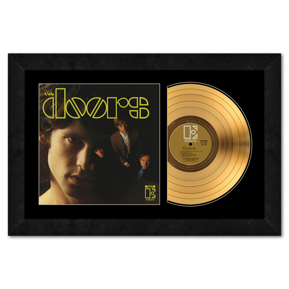 SOLD OUT! The Doors Collectible The Doors 24KT Gold Record LP Album Framed 17x26