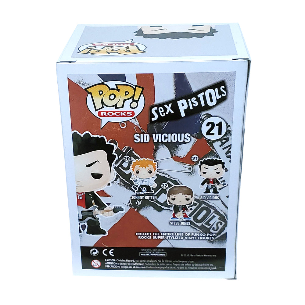 Sex Pistols Collectible 2012 Funko Pop! Rocks Sid Vicious 3.75" Vinyl Figure