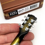 Tool Collectible Adam Jones 1979 Gibson Les Paul Custom - Antique Silverburst Mini Guitar Replica 1:4 Scale Model