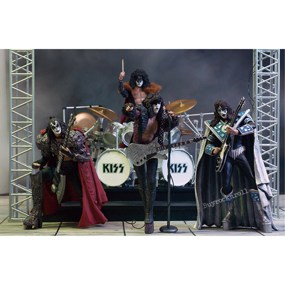 KISS Collectible 2002 McFarlane Series 5 KISS Creatures Figures Set of 4