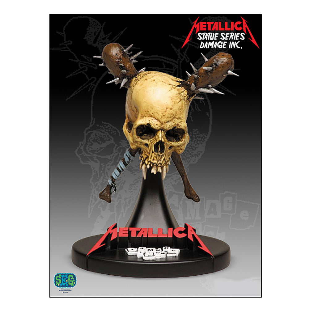 SOLD OUT! Metallica Collectible: 2002 SEG Damage Inc Statue Figure