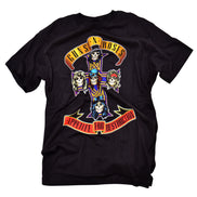 Guns N Roses 2009 Appetite For Destruction Yellow Vinyl LP & T-Shirt Box Set -SM