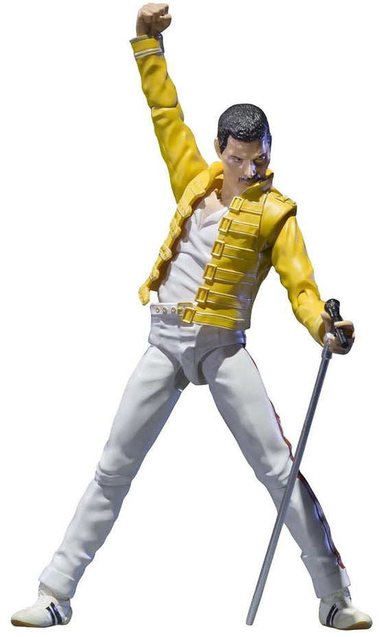 Queen Collectible 2016 Tamashii Nations Bandai SH Figuarts Freddie Mercury Figure