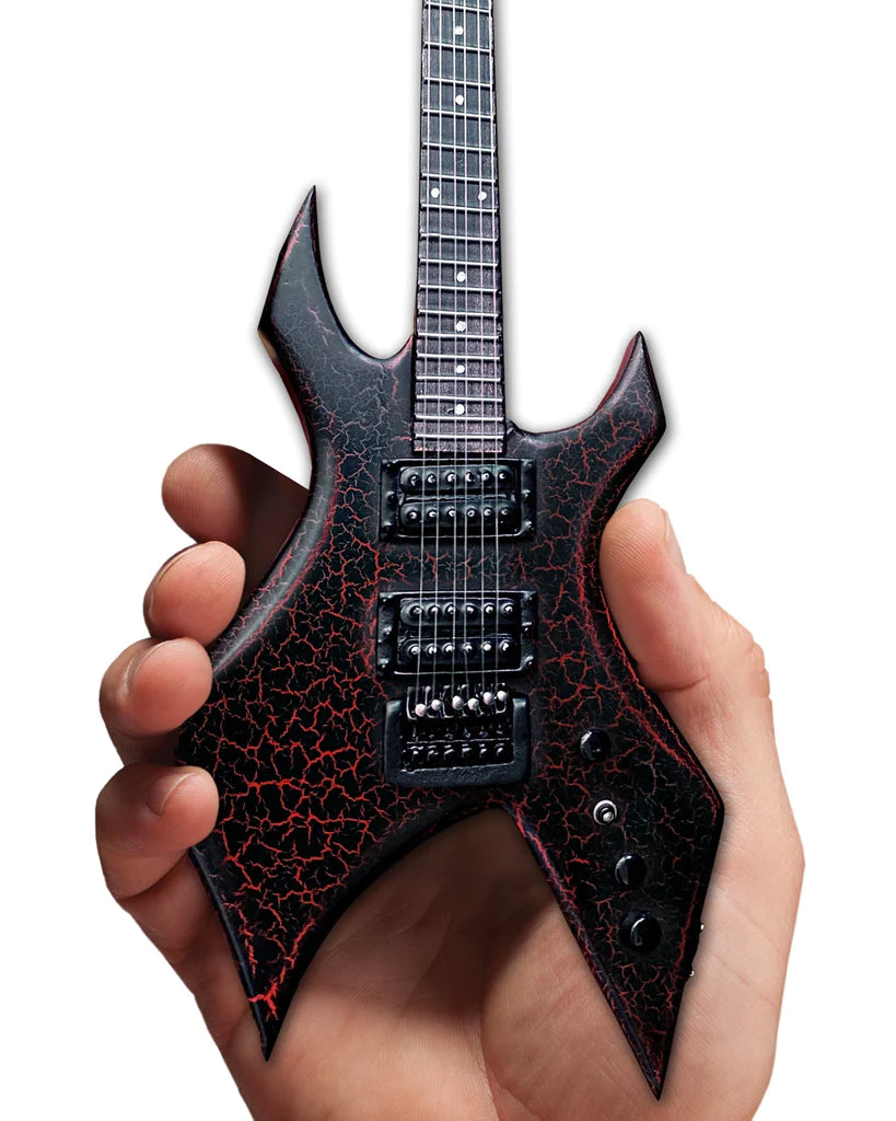 Stranger Things Collectible 2022 Axe Heaven Eddie's Guitar B.C. Rich NJ Warlock Mini Guitar In Limited Edition Collectors Sleeve