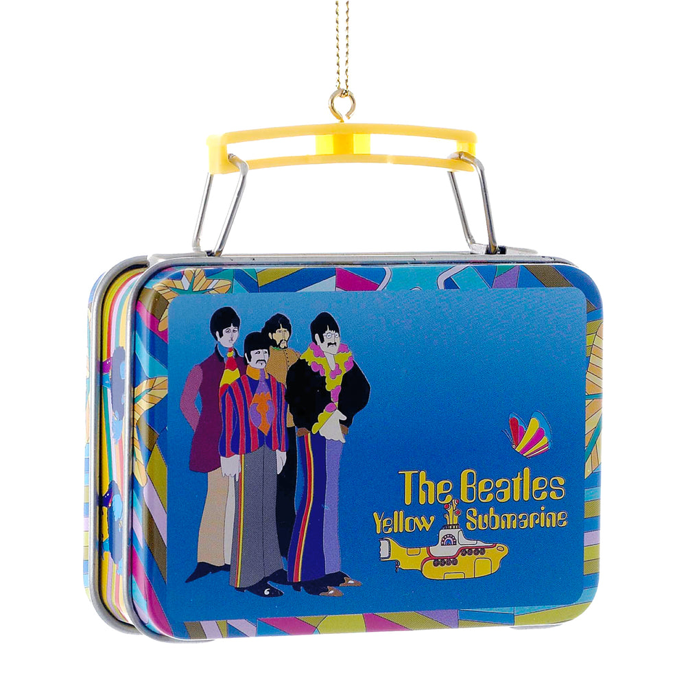 Beatles Collectible:2013 Kurt Adler Yellow Submarine Lunchbox Christmas Ornament