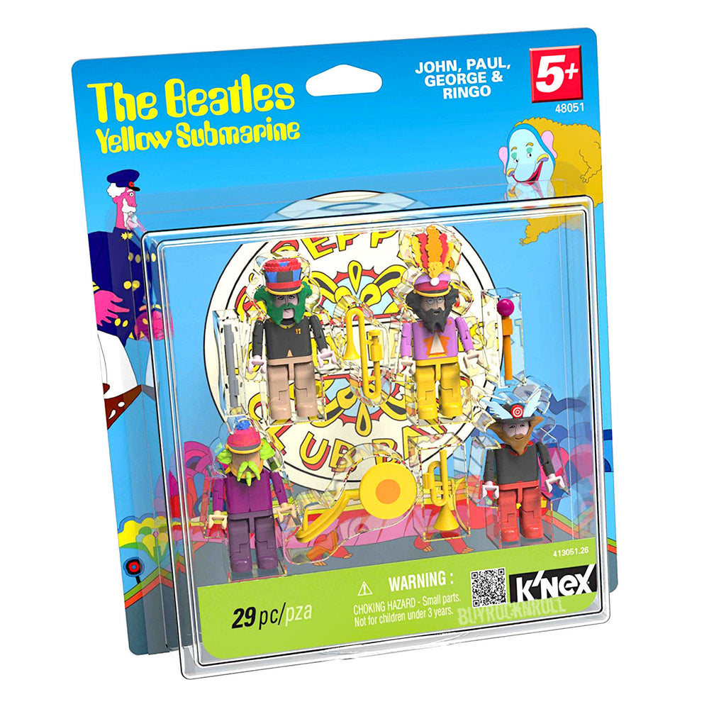 Beatles Collectibles: 2012 K'NEX Yellow Submarine Sgt Pepper Mini Figures Series 2