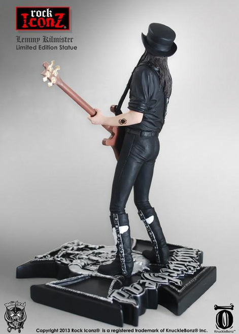 SOLD! Motorhead 2013 KnuckleBonz Vault Rock Iconz Lemmy Kilmister Statue #15/3000