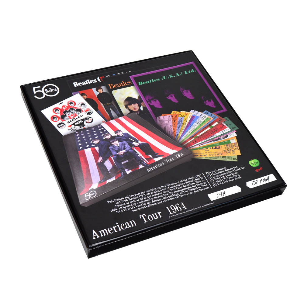 Beatles Collectible: 2014 50th Anniversary 1964 American Tour Memorabilia Box - No Contents.