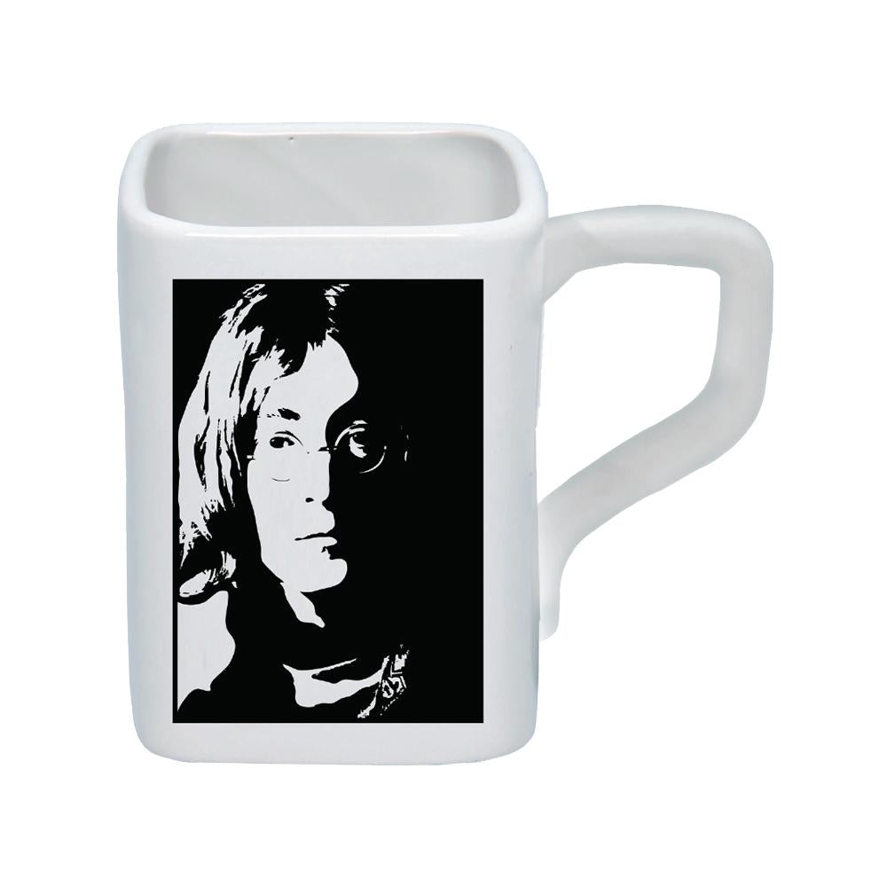 The Beatles Collectibles: 2019 White Album Square Ceramic 12 oz Mug Set of 4