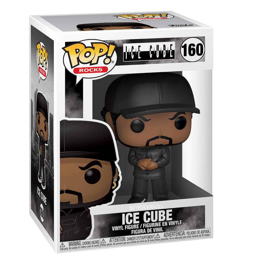 Ice Cube Collectible 2019 Handpicked Funko Pop Rocks Vinyl Figure #160 in Protector