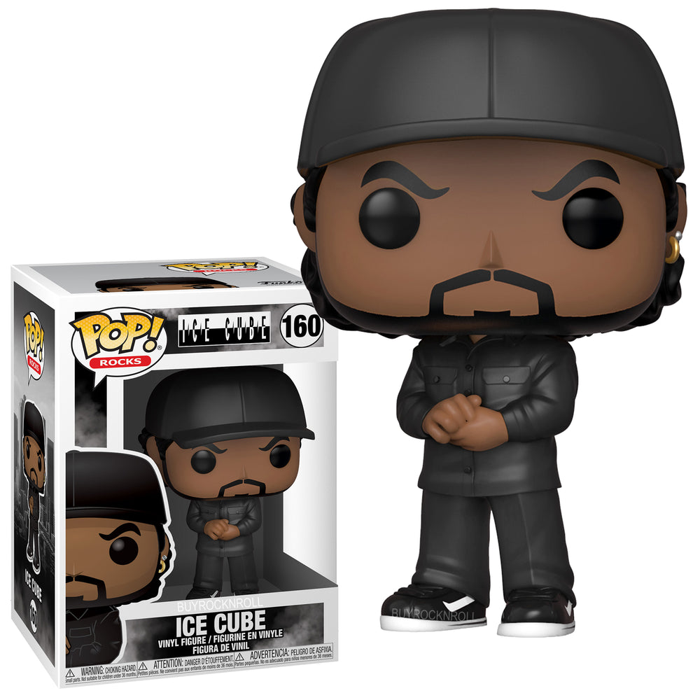 Ice Cube Collectible 2019 Handpicked Funko Pop Rocks Vinyl Figure #160 in Protector