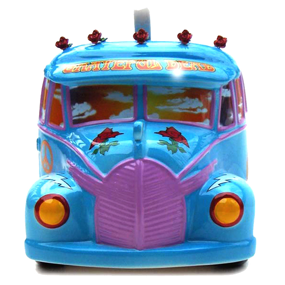 SOLD OUT! Grateful Dead Collectible 2005 Vandor 40th Anniversary Tour Bus Cookie Jar #244/1200