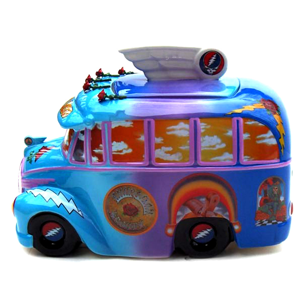 SOLD OUT! Grateful Dead Collectible 2005 Vandor 40th Anniversary Tour Bus Cookie Jar #244/1200