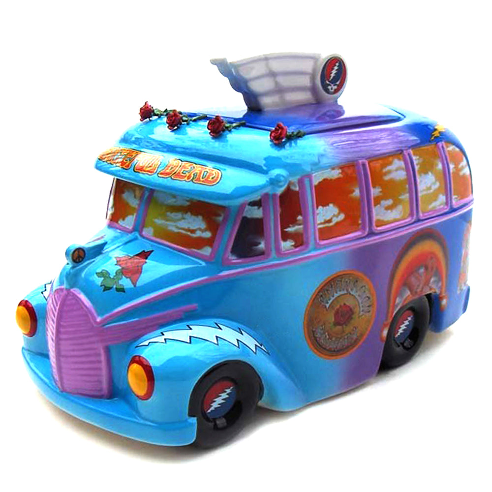 SOLD OUT! Grateful Dead Collectible 2005 Vandor 40th Anniversary Tour Bus Cookie Jar #244/1200