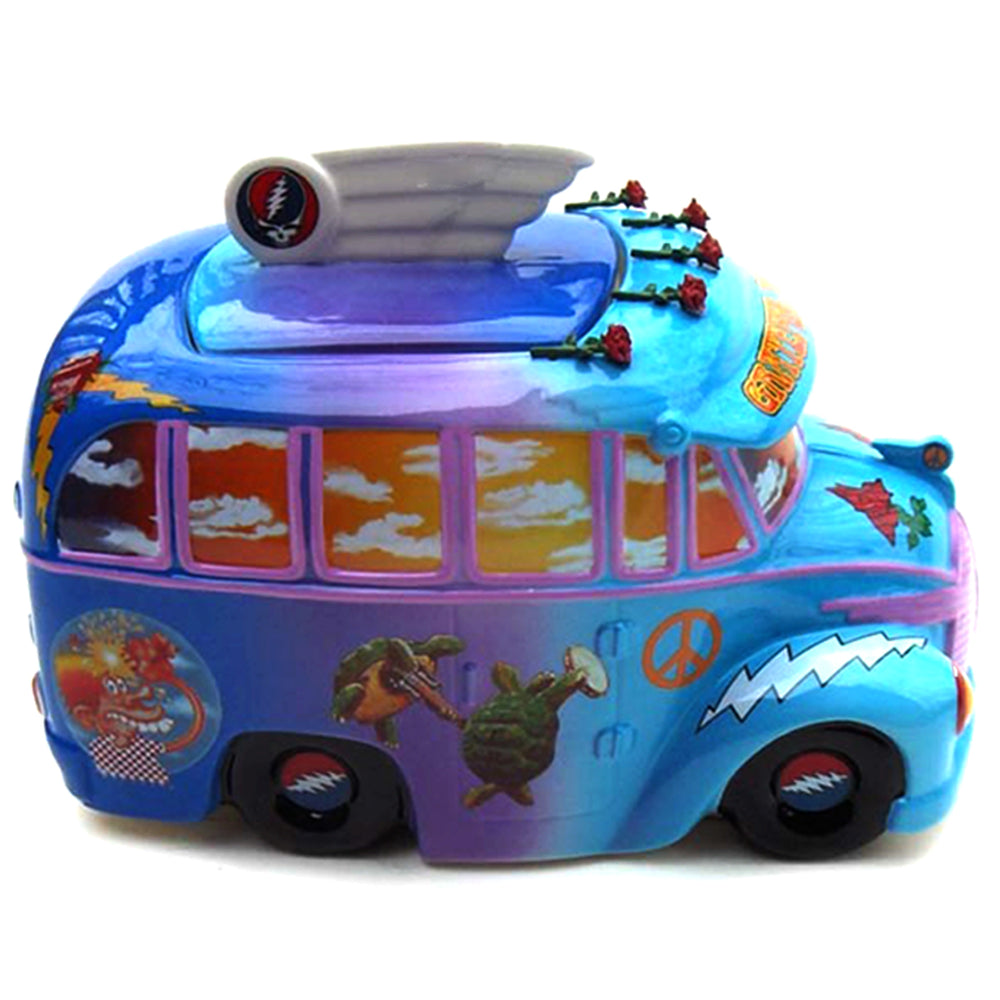 SOLD OUT! Grateful Dead Collectible 2005 Vandor 40th Anniversary Tour Bus Cookie Jar #244/1200