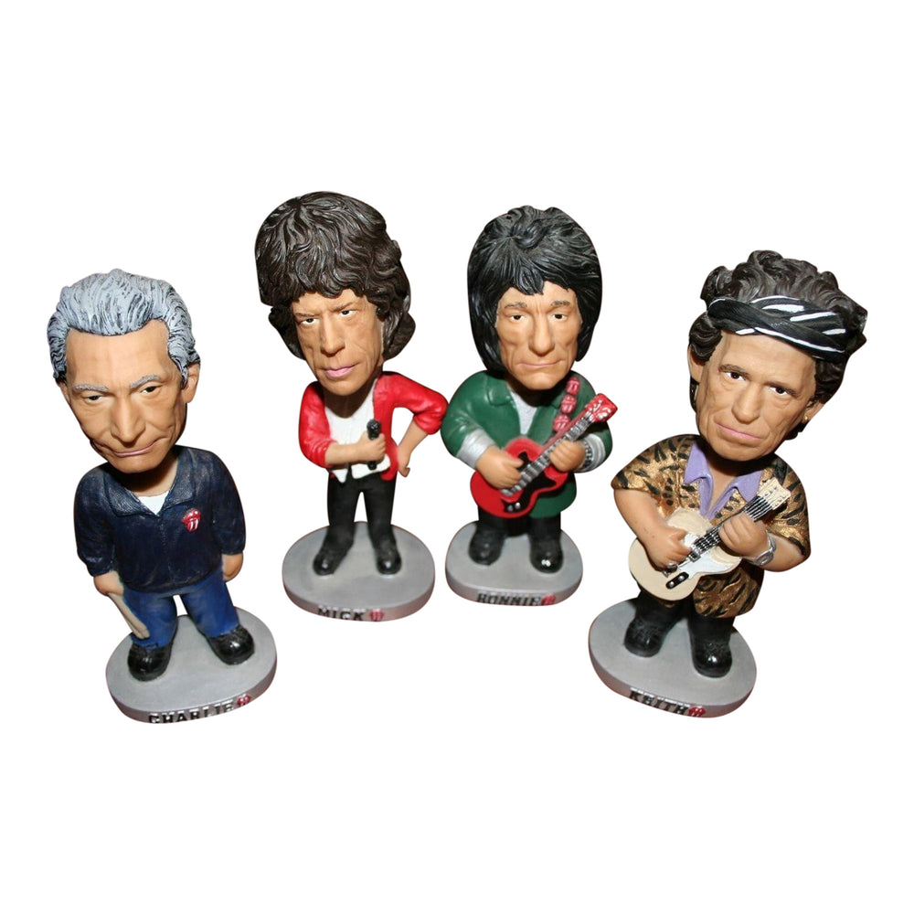 SOLD OUT! Rolling Stones Collectible 2002 Bobble Dobbles Charlie Watts Licks Tour Figure