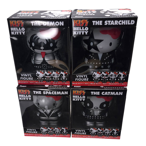 KISS Collectible 2012 Funko / Sanrio's Hello Kitty 5" Vinyl Figure Doll Set