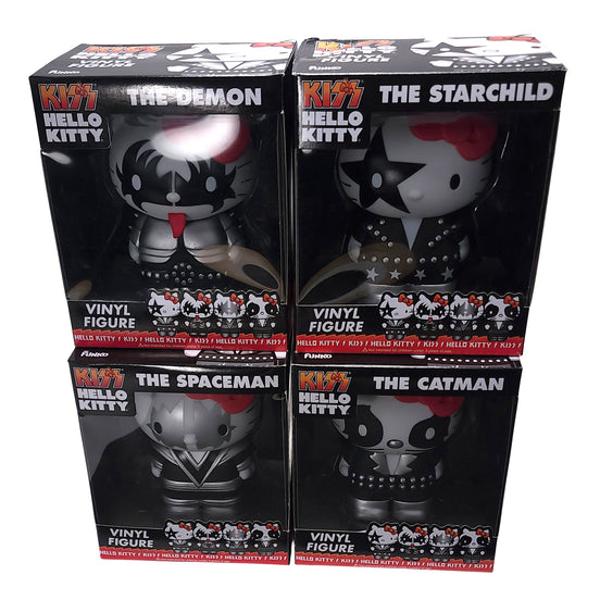 KISS Collectible 2012 Funko / Sanrio's Hello Kitty 5" Vinyl Figure Doll Set