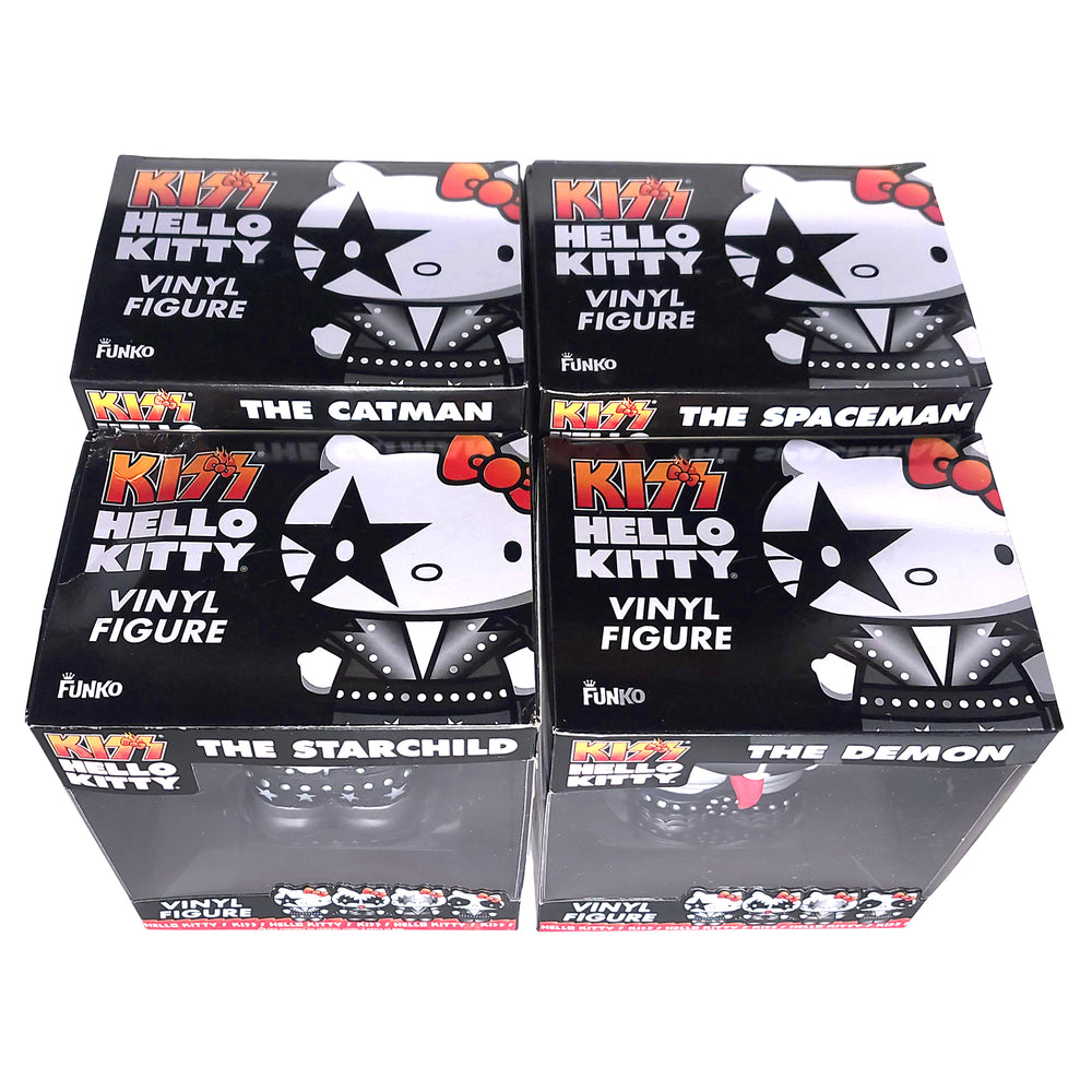 KISS Collectible 2012 Funko / Sanrio's Hello Kitty 5" Vinyl Figure Doll Set