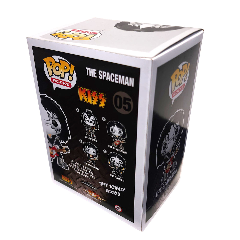 Rare KISS Collectible 2011 Funko Pop! Rocks Ace Frehley Figure #05 in Stacks Display