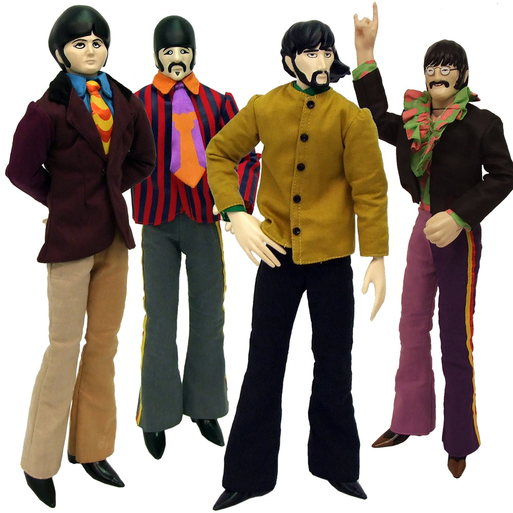 The Beatles 2013 Factory Entertainment Yellow Submarine Band Members 12" Figures Set of 4