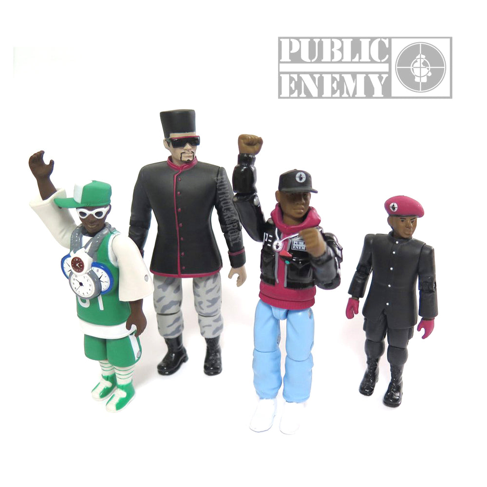 SOLD OUT! Public Enemy Collectibles 2016 PressPop Flavor Flav Chuck D Terminator X Professor Griff Figures