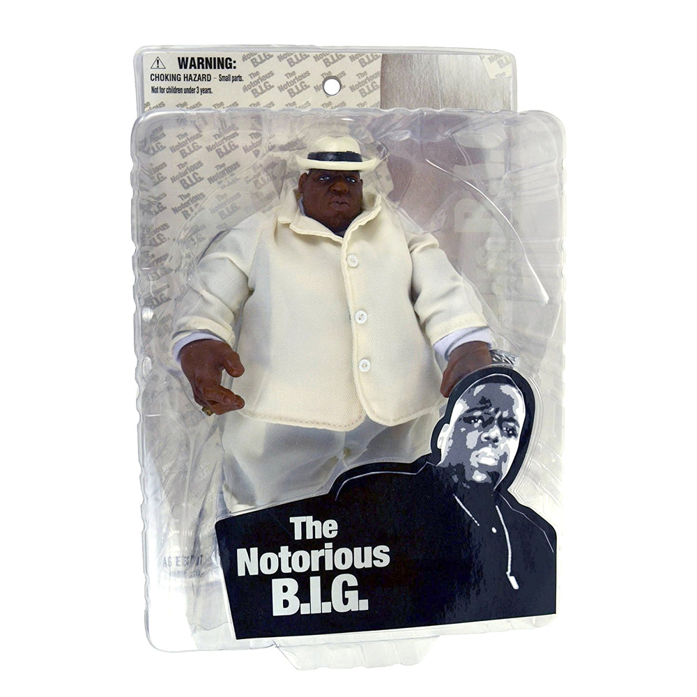 Notorious B.I.G Collectors: 2006 Mezco Biggie Smalls White Suit