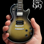 Tool Collectible Adam Jones 1979 Gibson Les Paul Custom - Antique Silverburst Mini Guitar Replica 1:4 Scale Model