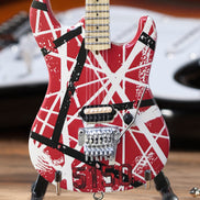 Eddie Van Halen Collectible Axe Heaven EVH  5150 Mini Guitar Replica in EVH Guitar Case