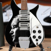 John Lennon Collectible Licensed Fab Four - Tribute Mini Guitar - Radio Days