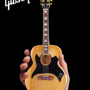 Tom Petty Collectible Axe Heaven Gibson SJ-200 Wildflower - Antique Natural Miniature Guitar Model