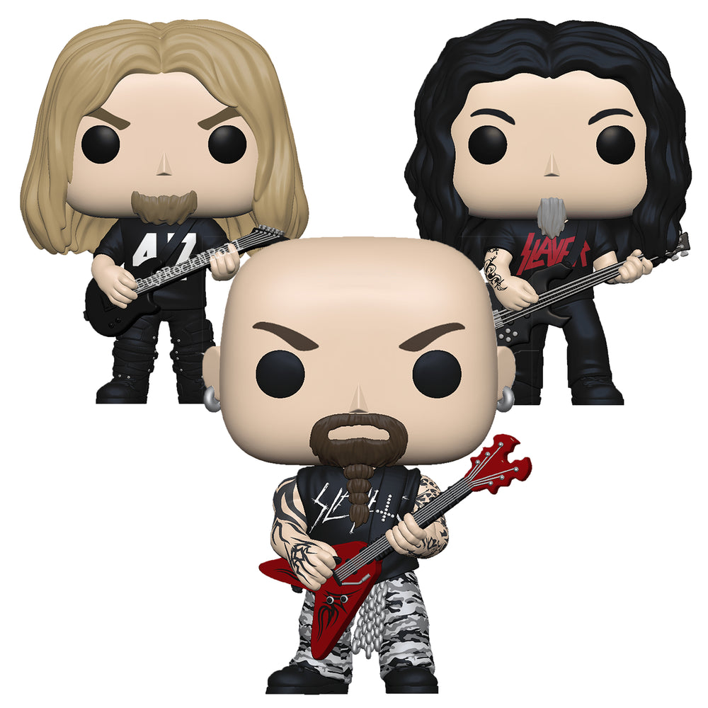 Slayer Collectible 2019 Handpicked Funko Pop Rocks Figures Araya, Hannemin, King