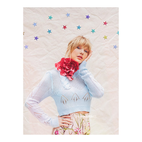 Taylor Swift Store 2019 Merchandise: Collectible ME Lithograph w Stars-Pristine